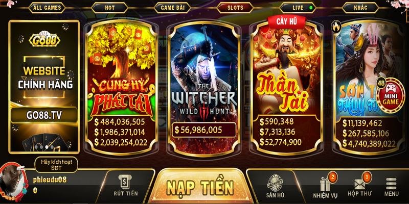 Nhanh chóng thực hiện đăng ký và tham gia các game Slot hấp dẫn